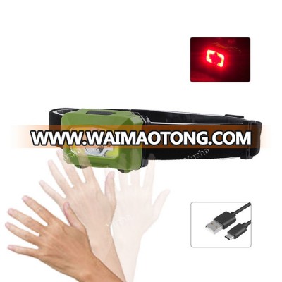 6 Multimode Rechargeable Battery Small LED Headlamp