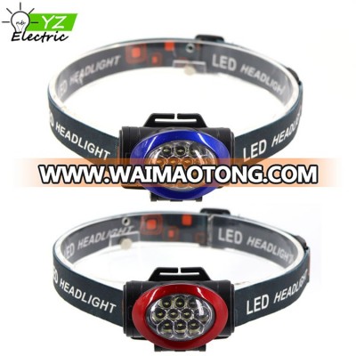 Quality Guaranteed 10 LED ABS Mini Camping Headlight