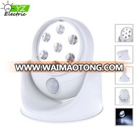 Wireless 7 LED Porch Light Sensor Light Night Light with Motion Sensor