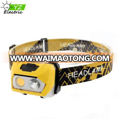 2017 Zhejiang High Power Rechargeable Headlamp LED For Camping